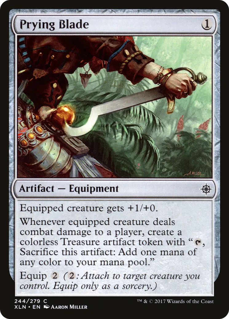 Prying Blade — Ixalan — Magic: The Gathering