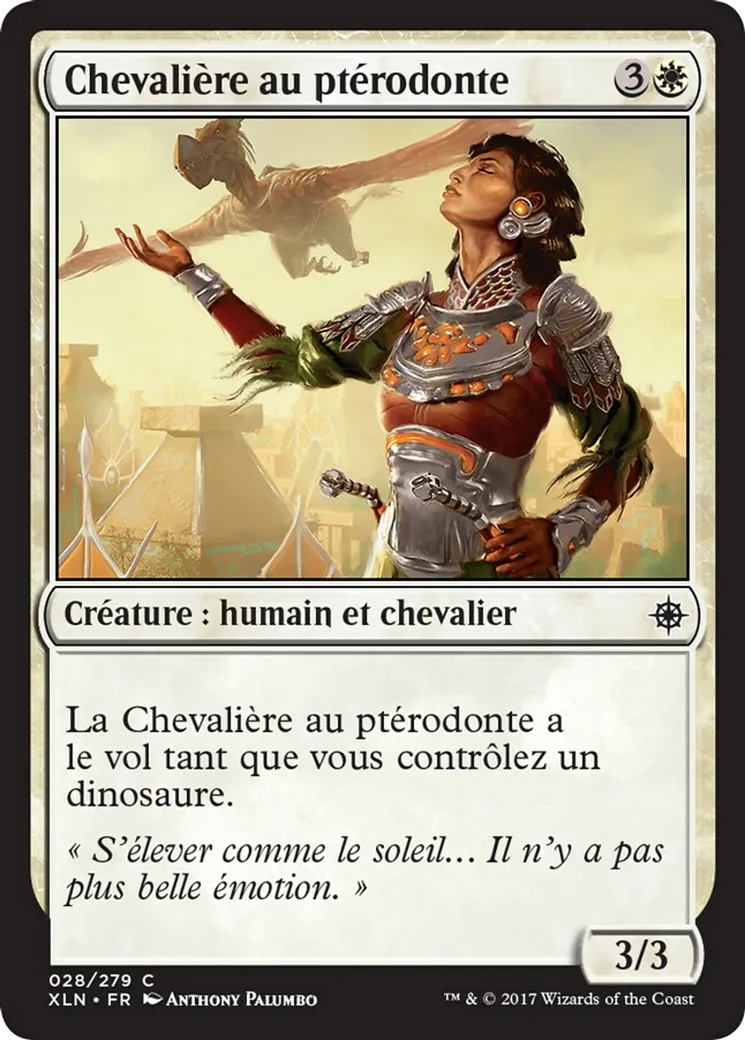 Chevalière au ptérodonte — Ixalan — Magic: The Gathering