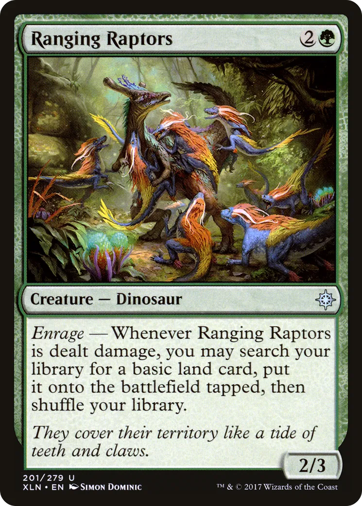Multitude de raptors — Ixalan — Magic: The Gathering