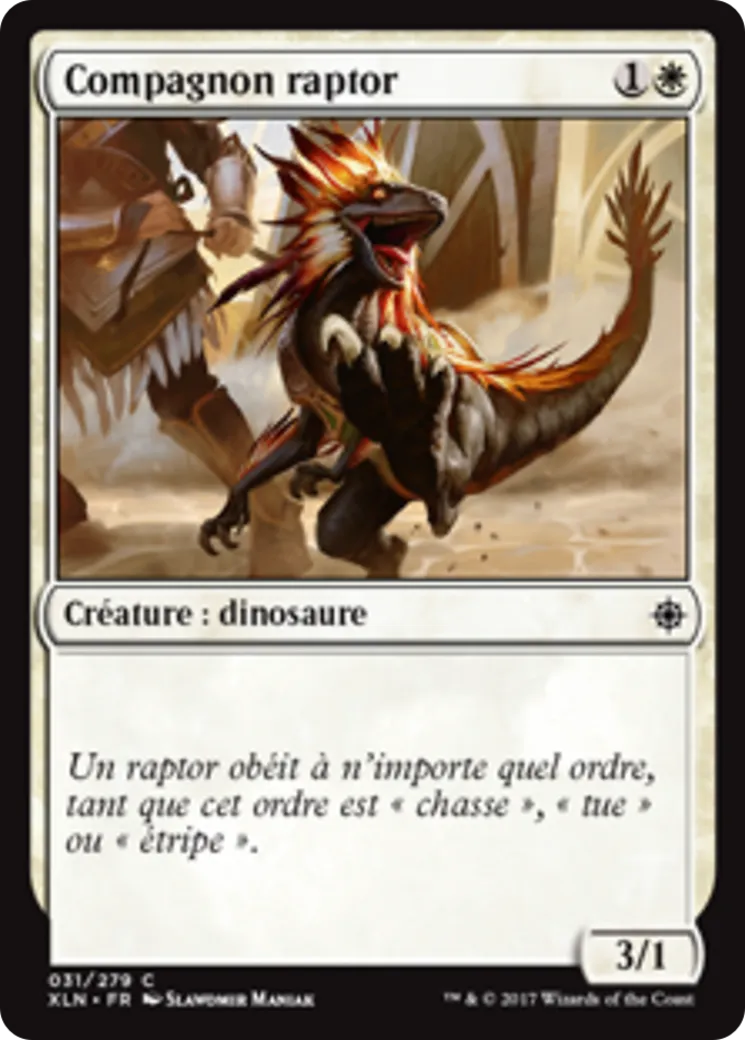 Compagnon raptor — Ixalan — Magic: The Gathering