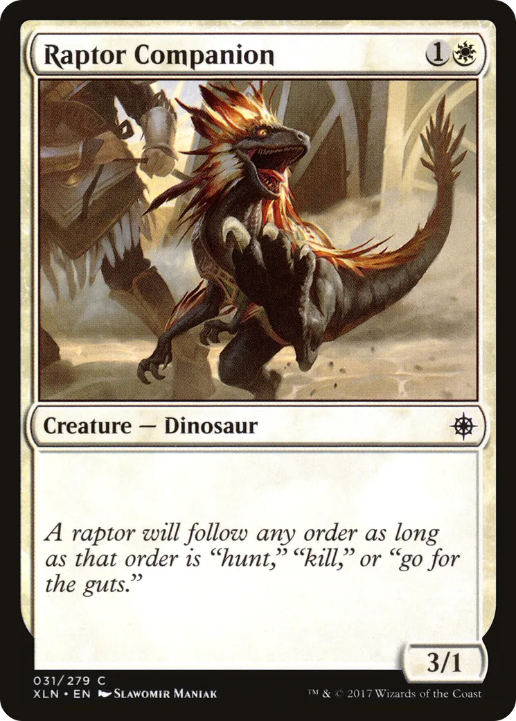 Compagnon raptor — Ixalan — Magic: The Gathering