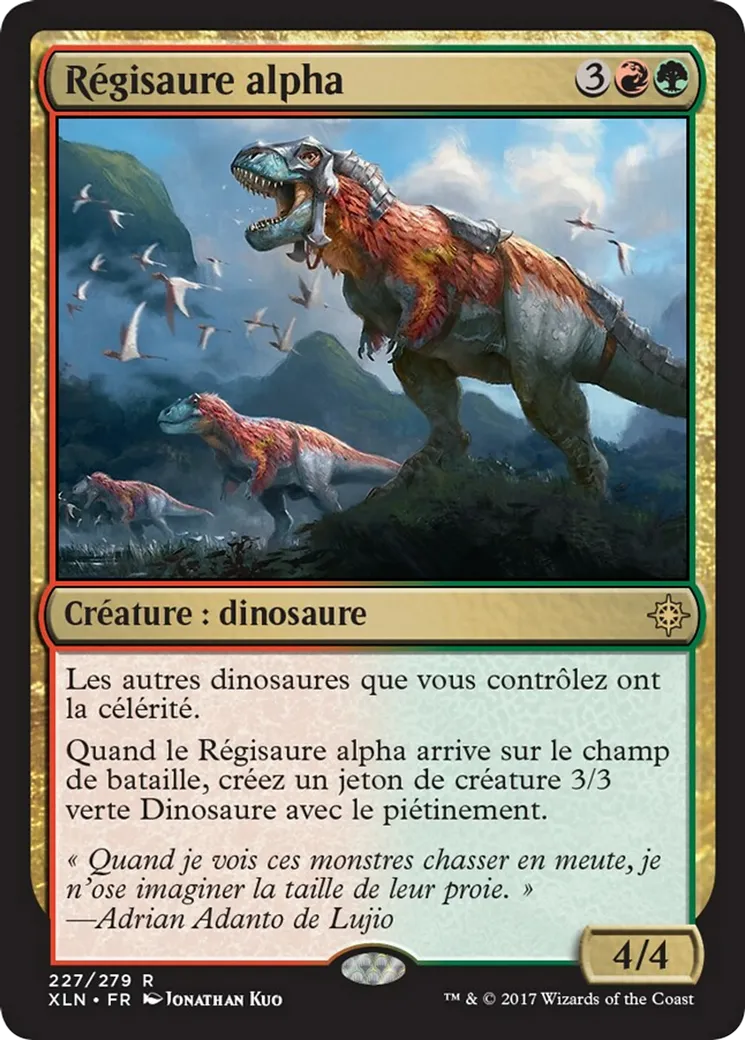 Régisaure alpha — Ixalan — Magic: The Gathering
