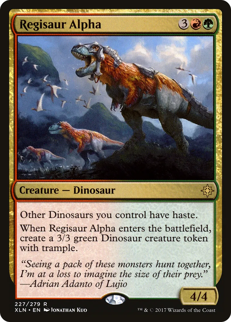 Regisaur Alpha — Ixalan — Magic: The Gathering
