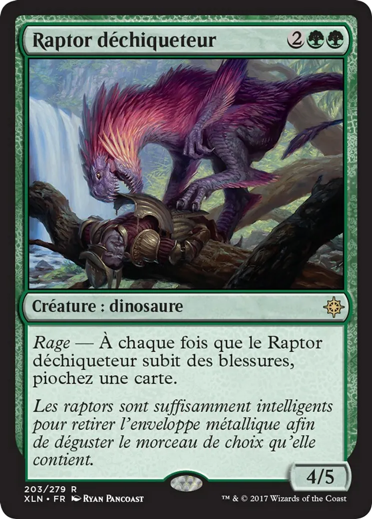 Raptor déchiqueteur — Ixalan — Magic: The Gathering