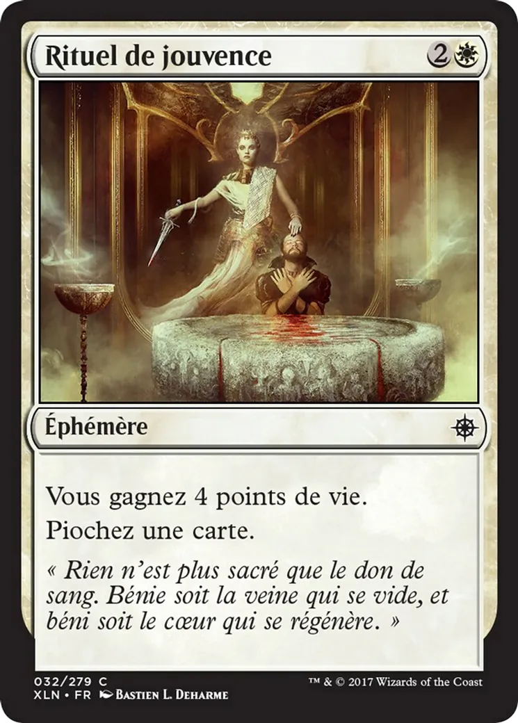 Rituel de jouvence — Ixalan — Magic: The Gathering