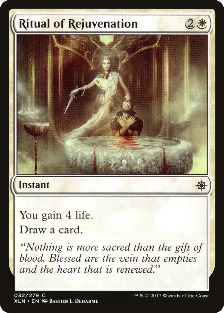 Rituel de jouvence — Ixalan — Magic: The Gathering