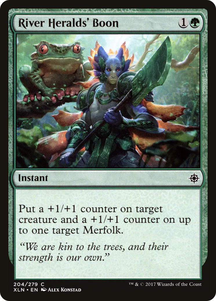 River Heralds' Boon — Ixalan — Magic: The Gathering