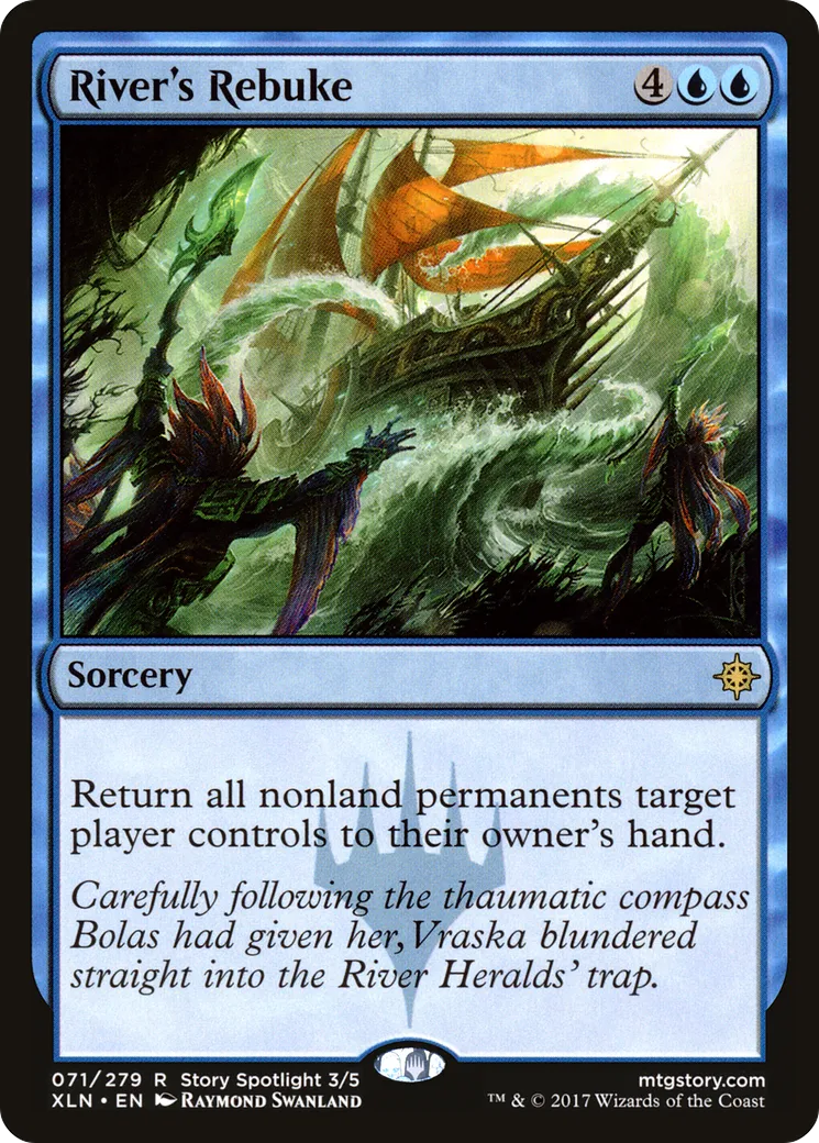 Blâme du fleuve — Ixalan — Magic: The Gathering