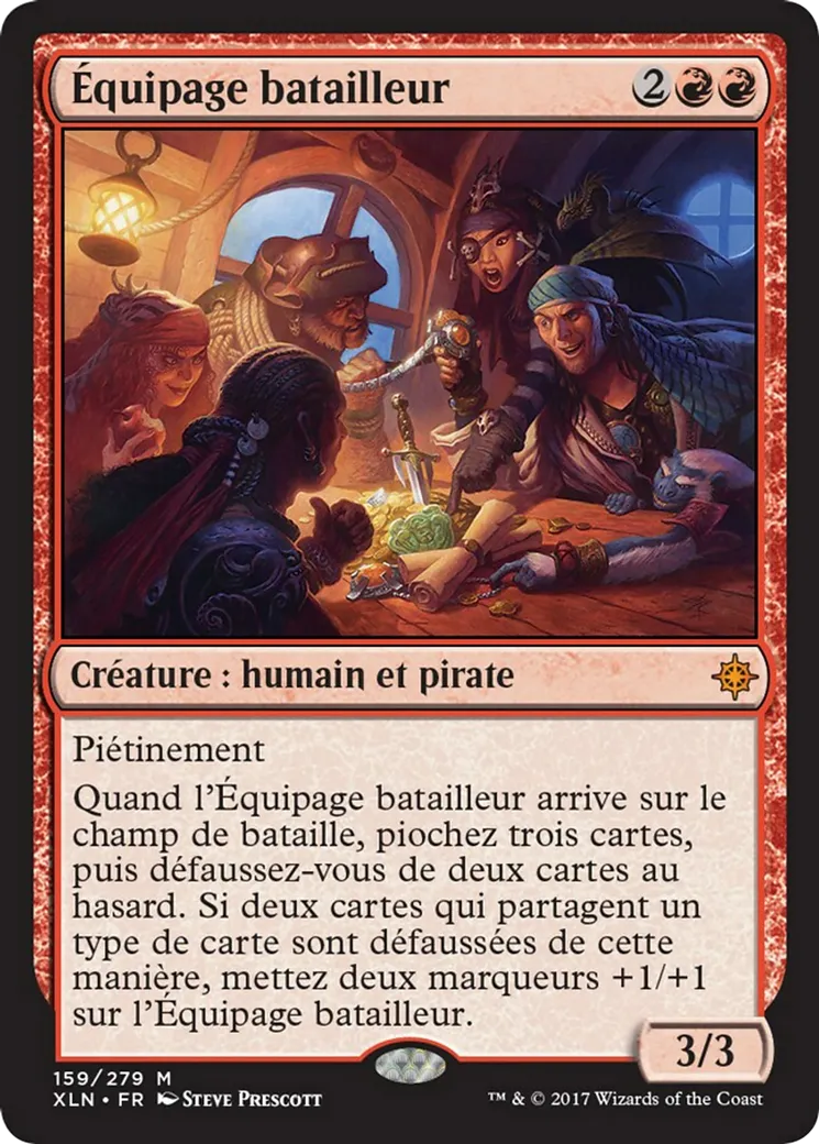 Équipage batailleur — Ixalan — Magic: The Gathering