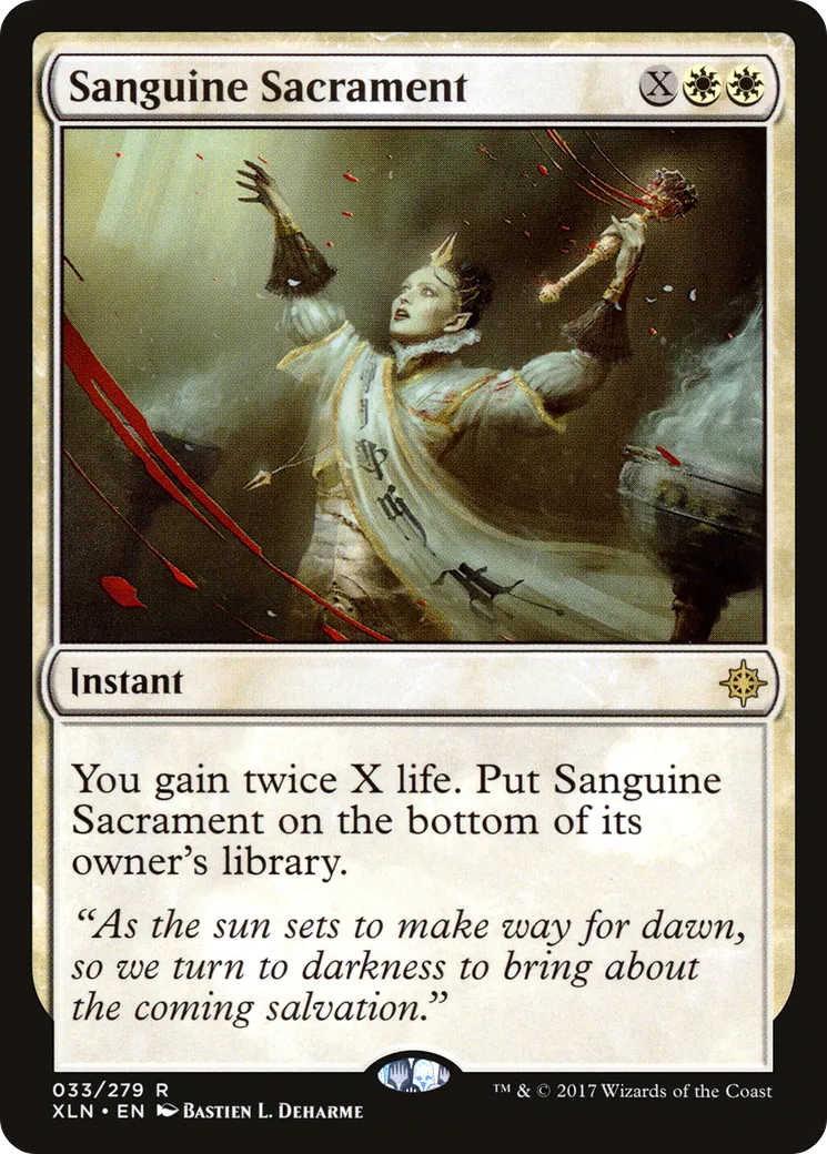 Sanguine Sacrament — Ixalan — Magic: The Gathering