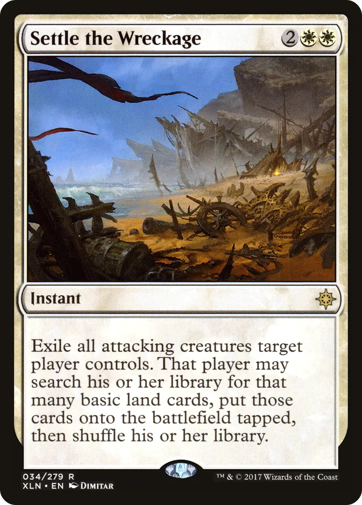 Settle the Wreckage — Ixalan — Magic: The Gathering
