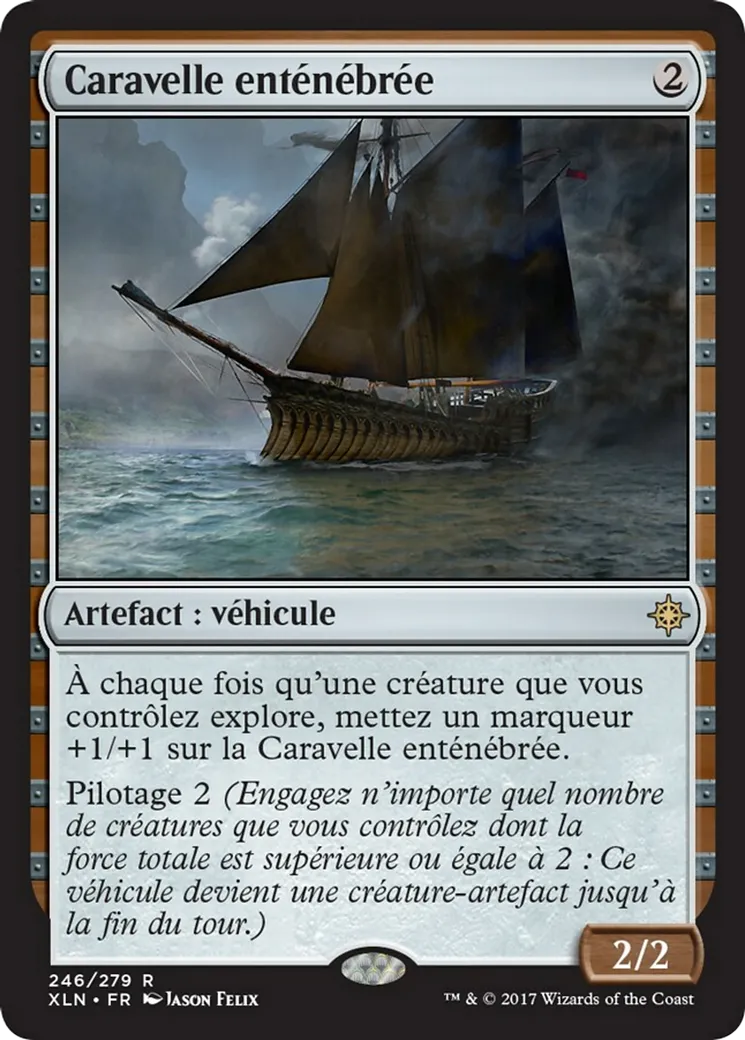 Caravelle enténébrée — Ixalan — Magic: The Gathering