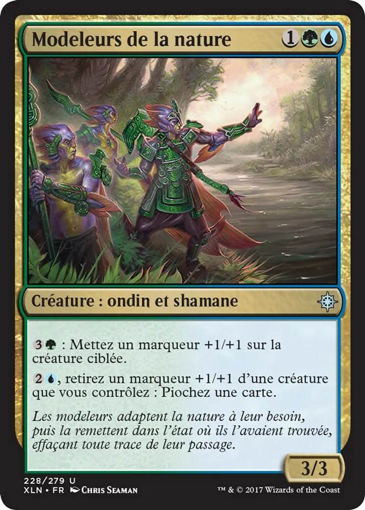 Modeleurs de la nature — Ixalan — Magic: The Gathering