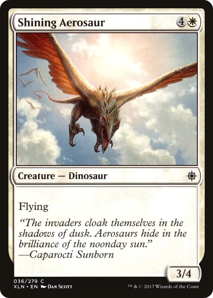 Shining Aerosaur — Ixalan — Magic: The Gathering