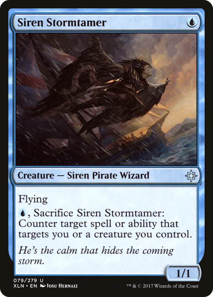 Siren Stormtamer — Ixalan — Magic: The Gathering