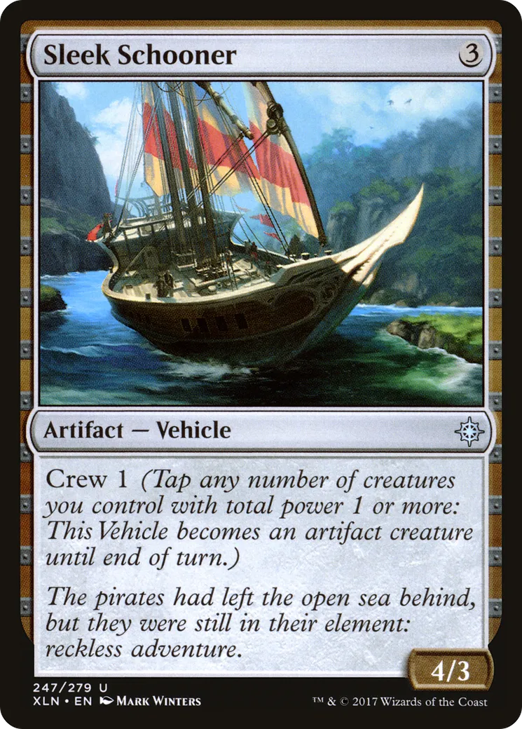 Sleek Schooner — Ixalan — Magic: The Gathering