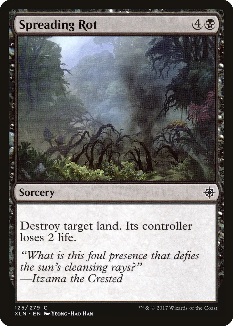 Spreading Rot — Ixalan — Magic: The Gathering