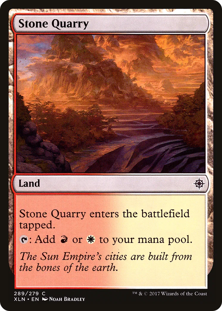 Stone Quarry — Ixalan — Magic: The Gathering