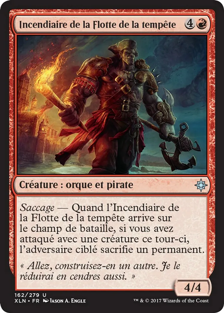 Incendiaire de la Flotte de la tempête — Ixalan — Magic: The Gathering