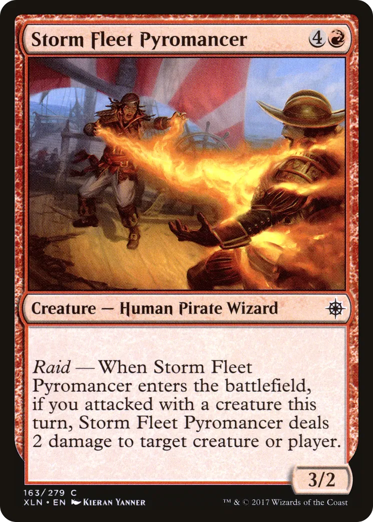 Storm Fleet Pyromancer — Ixalan — Magic: The Gathering