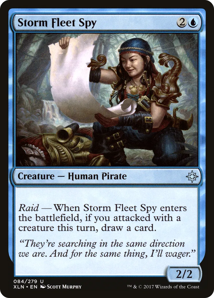 Espionne de la Flotte de la tempête — Ixalan — Magic: The Gathering