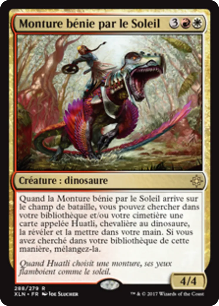 Monture bénie par le Soleil — Ixalan — Magic: The Gathering