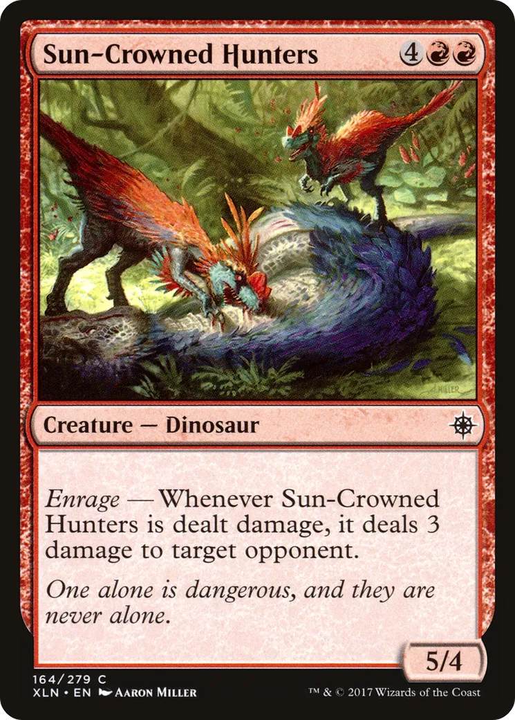 Chasseurs à crête solaire — Ixalan — Magic: The Gathering