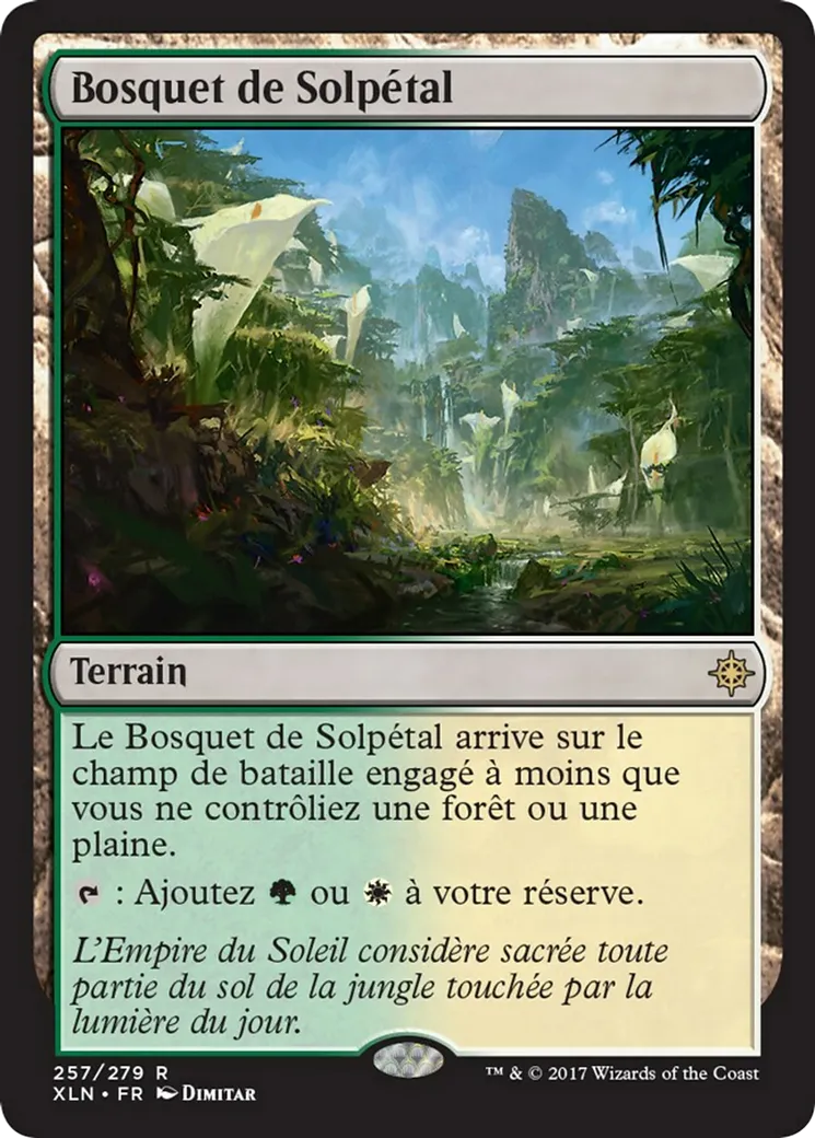 Bosquet de Solpétal — Ixalan — Magic: The Gathering