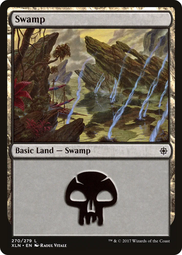 Swamp — Ixalan — Magic: The Gathering