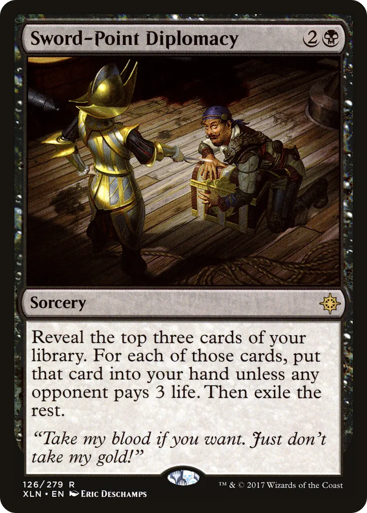 Diplomatie à l'épée — Ixalan — Magic: The Gathering