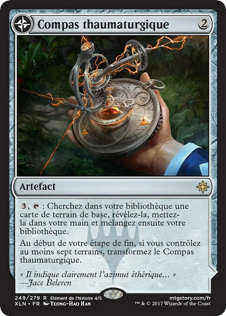 Compas thaumaturgique // Tours d'Orazca — Ixalan — Magic: The Gathering