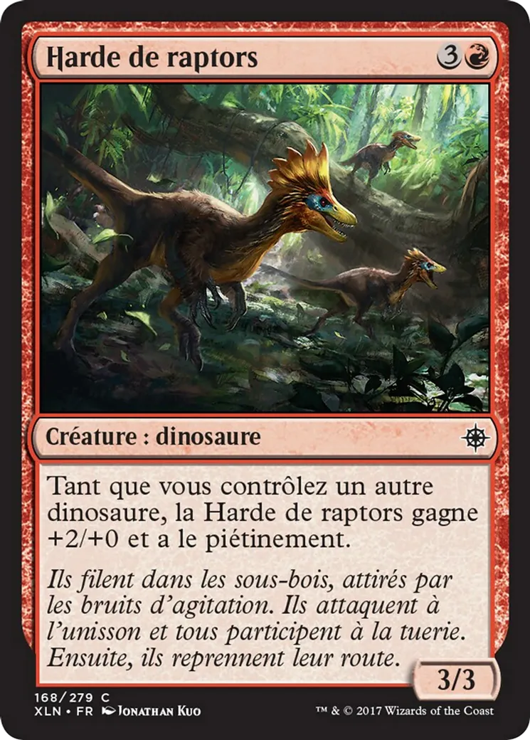 Harde de raptors — Ixalan — Magic: The Gathering