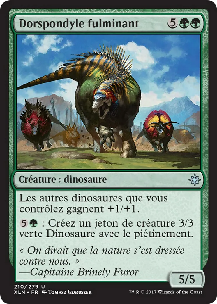 Dorspondyle fulminant — Ixalan — Magic: The Gathering