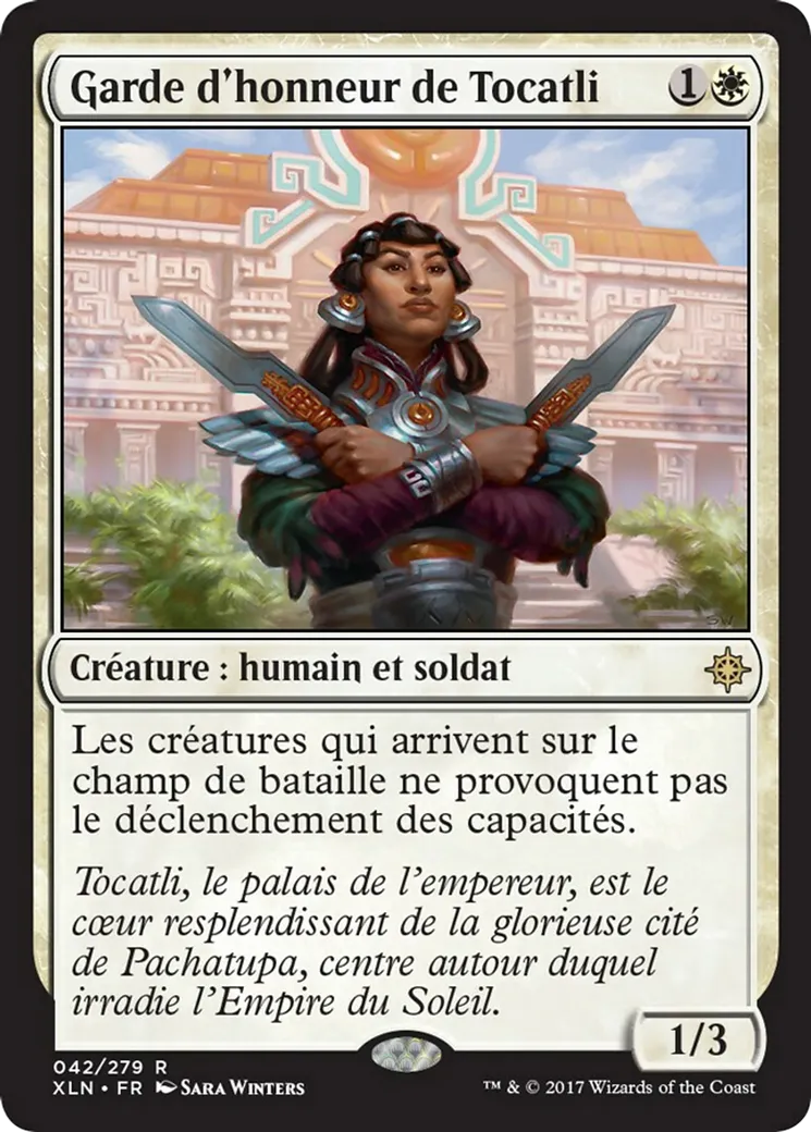 Garde d'honneur de Tocatli — Ixalan — Magic: The Gathering