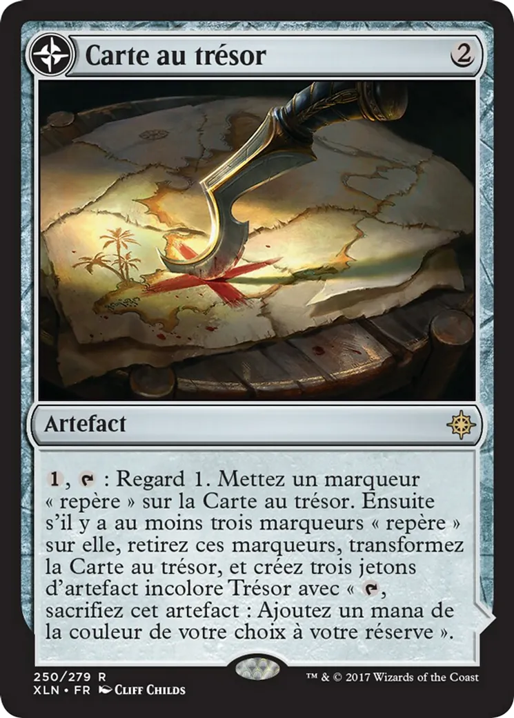 Carte au trésor // Crique au trésor — Ixalan — Magic: The Gathering