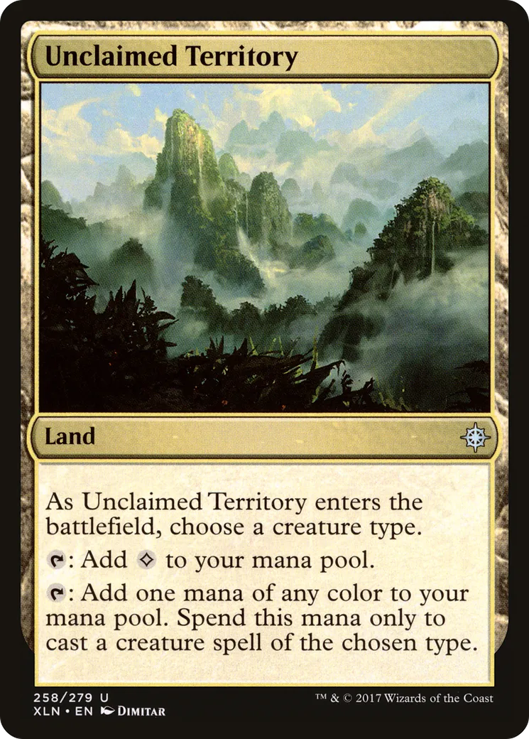 Unclaimed Territory — Ixalan — Magic: The Gathering