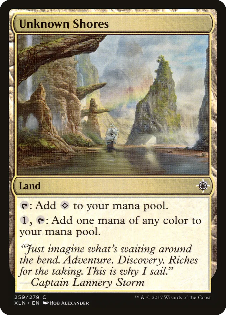 Unknown Shores — Ixalan — Magic: The Gathering