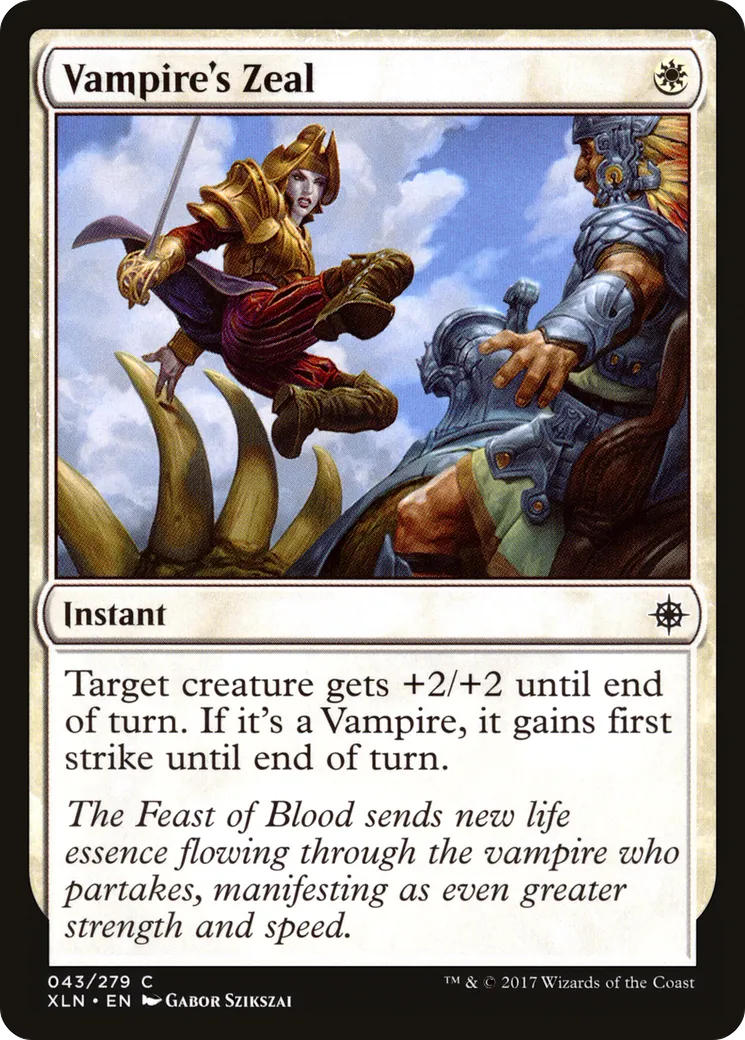 Zèle du vampire — Ixalan — Magic: The Gathering