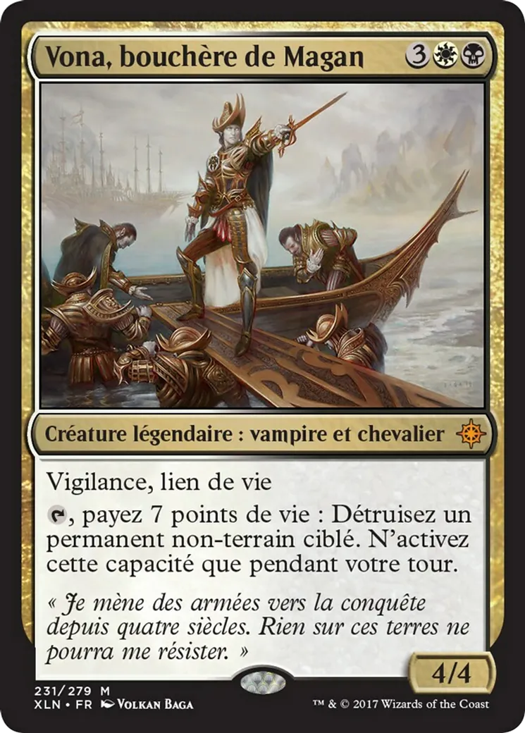 Vona, bouchère de Magan — Ixalan — Magic: The Gathering