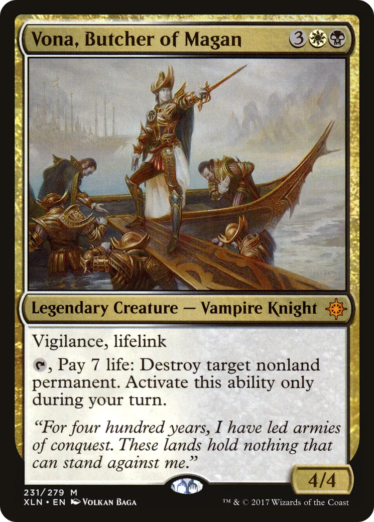 Vona, Butcher of Magan — Ixalan — Magic: The Gathering