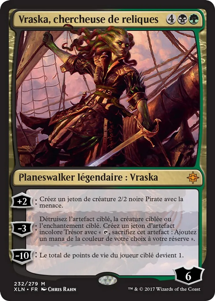 Vraska, chercheuse de reliques — Ixalan — Magic: The Gathering