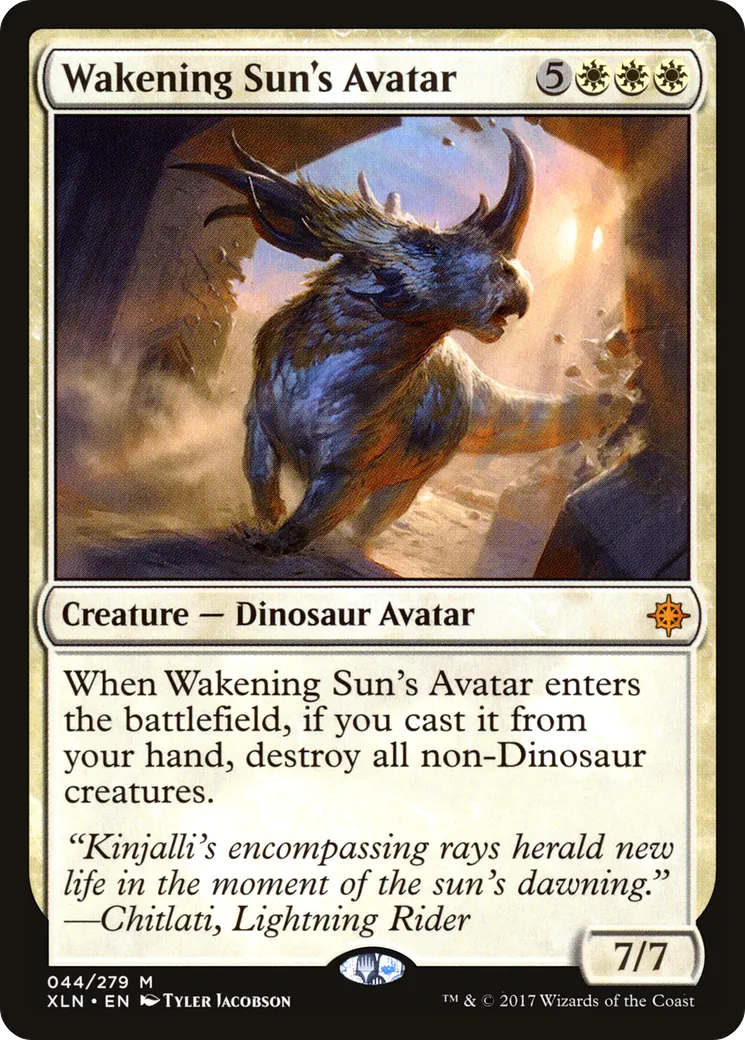 Wakening Sun's Avatar — Ixalan — Magic: The Gathering