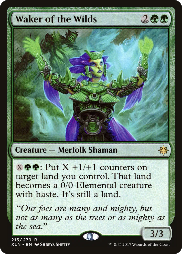 Waker of the Wilds — Ixalan — Magic: The Gathering