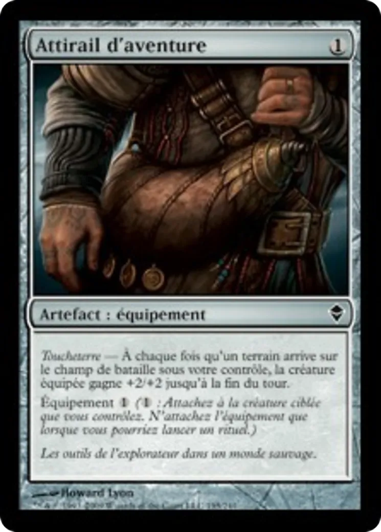 Attirail d'aventure — Zendikar — Magic: The Gathering