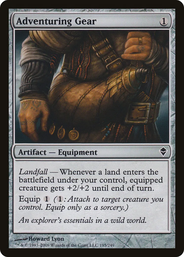 Attirail d'aventure — Zendikar — Magic: The Gathering