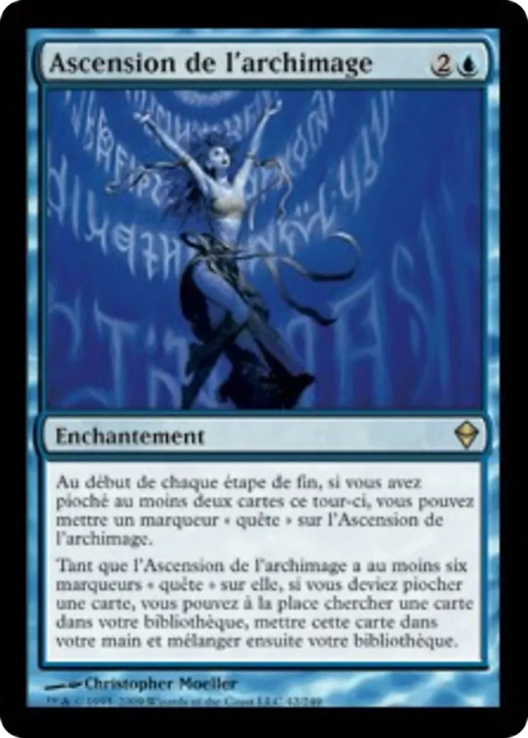 Ascension de l'archimage — Zendikar — Magic: The Gathering