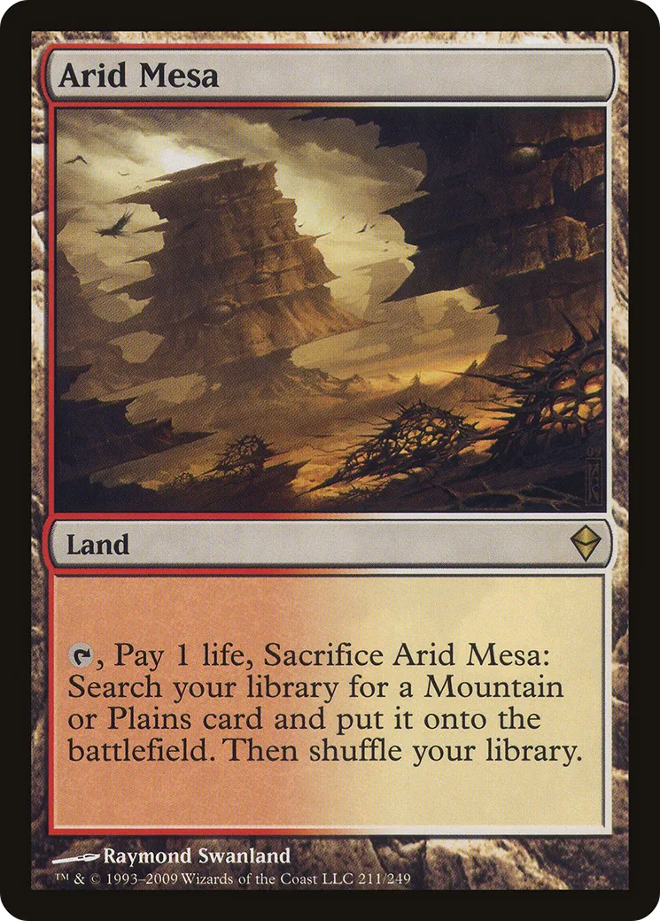 Arid Mesa — Zendikar — Magic: The Gathering