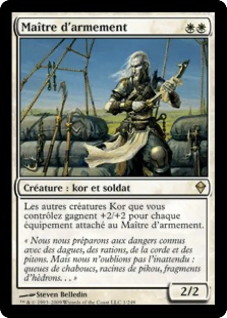 Maître d'armement — Zendikar — Magic: The Gathering