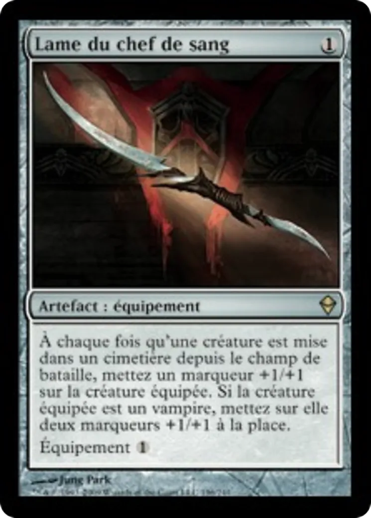 Lame du chef de sang — Zendikar — Magic: The Gathering