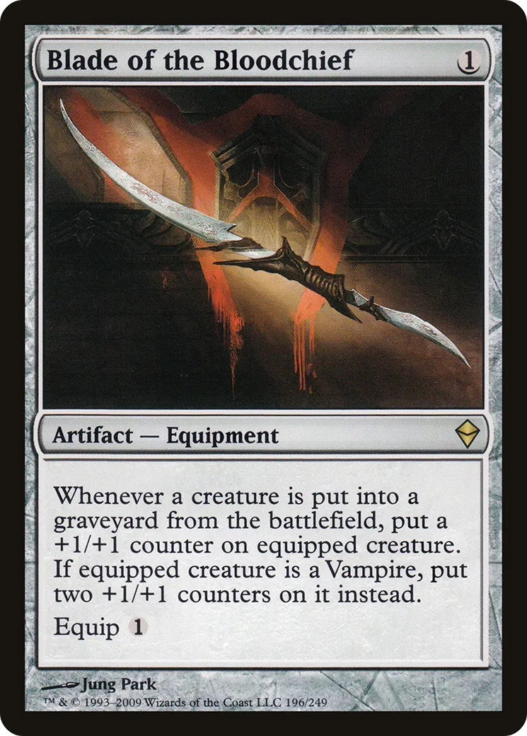 Blade of the Bloodchief — Zendikar — Magic: The Gathering